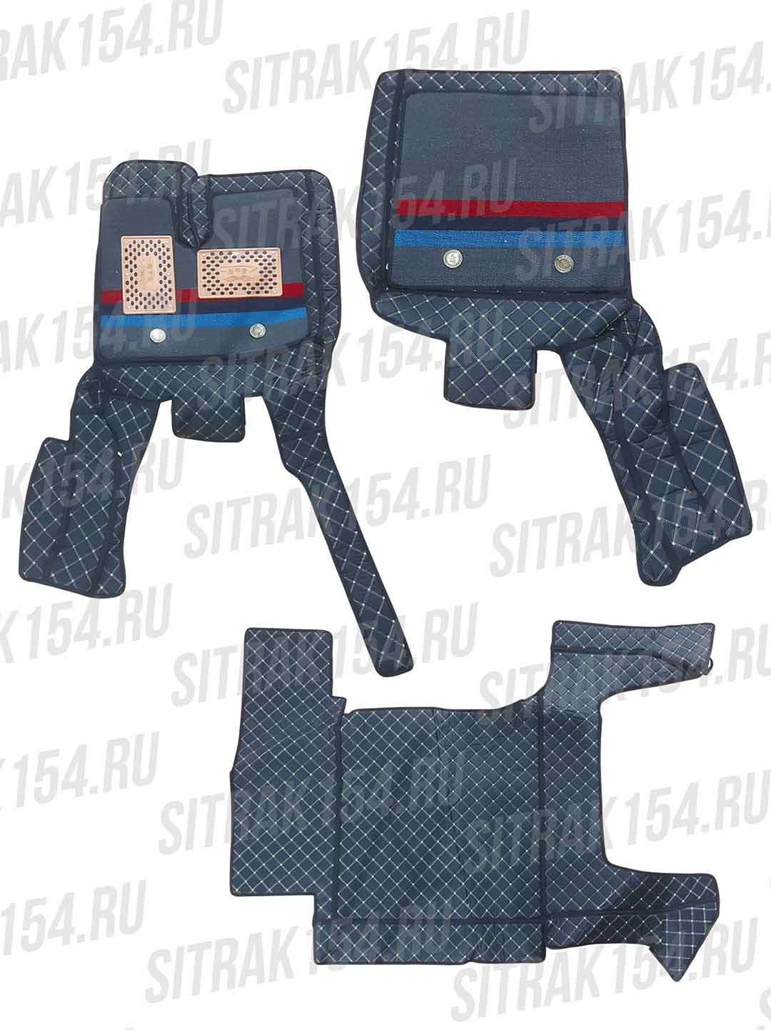 Коврики в кабину SITRAK (комплект 3шт) 547896