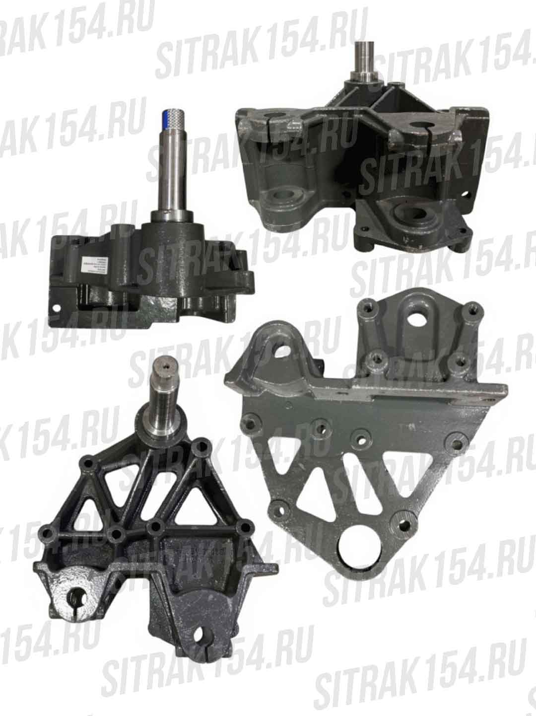 Кронштейн рессор и рычага (маятника) левый HOWO T5G/SITRAK C7H 8x4 (545281) AZ9731520081