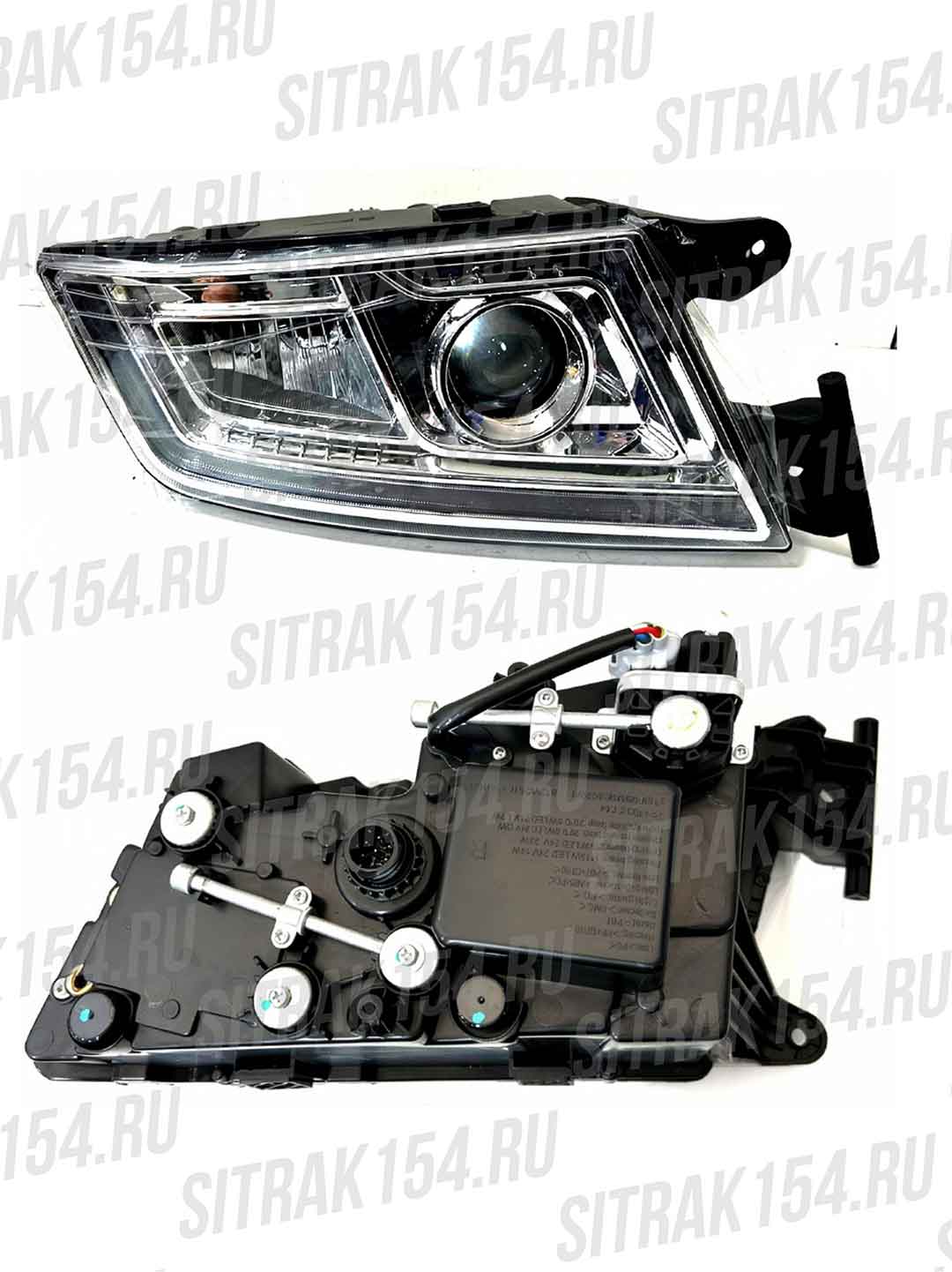 Fara-osnovnaya-pravaya-LED-plastik-bamper-tyagach-SITRAK-C7H-812W25101-6022-546022